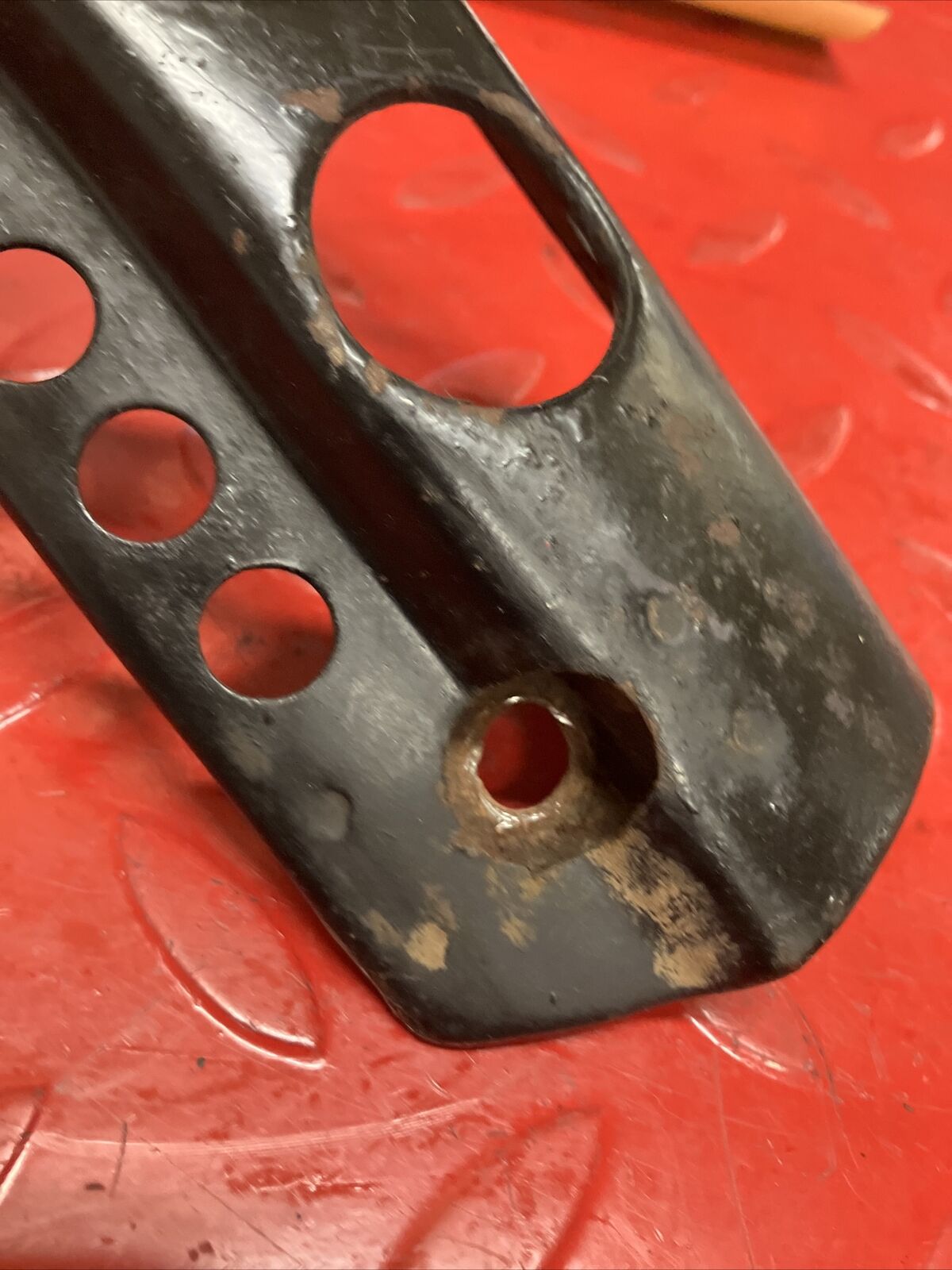 Honda XL250R 1982 exhaust pipe header heat shield guard protector 1983