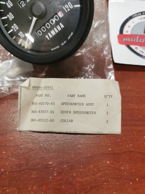 NOS Yamaha 1973 RD250 RD350 SPEEDOMETER KIT 99999-00901-00 Y140