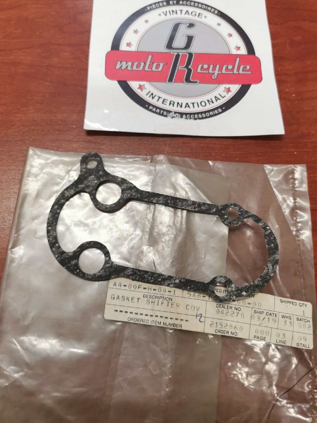 NOS Yamaha 1984 1985 XV1000 SHIFTER COVER GASKET 5A8-15459-10-00 Y76