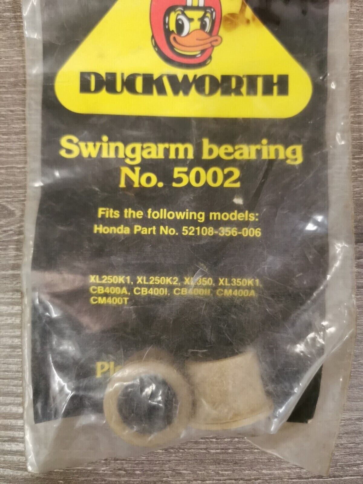 NOS DUCKWORTH CB400A CB4001 XL350 SWINGARM BEARING 5002  52108-356-006 J19