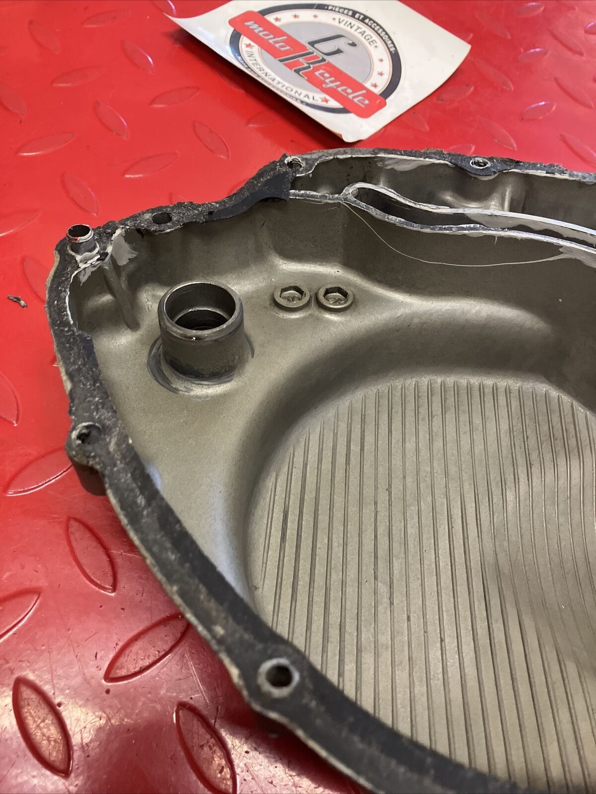 Honda XL175K3 1976 Right crankcase clutch cover 1977 1978