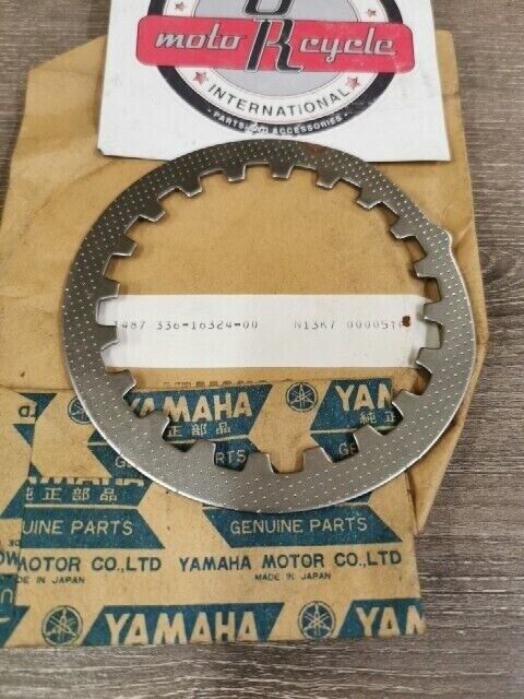 NOS YAMAHA XT225 TTR225 TW200 TTR225 XT125J CLUTCH PLATE  336-16324-00-00 Y157