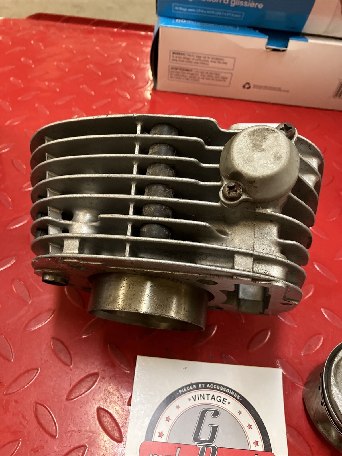 NOS Yamaha XV500 Virago 500 1983 1984 Cylinder jug barrel piston 2