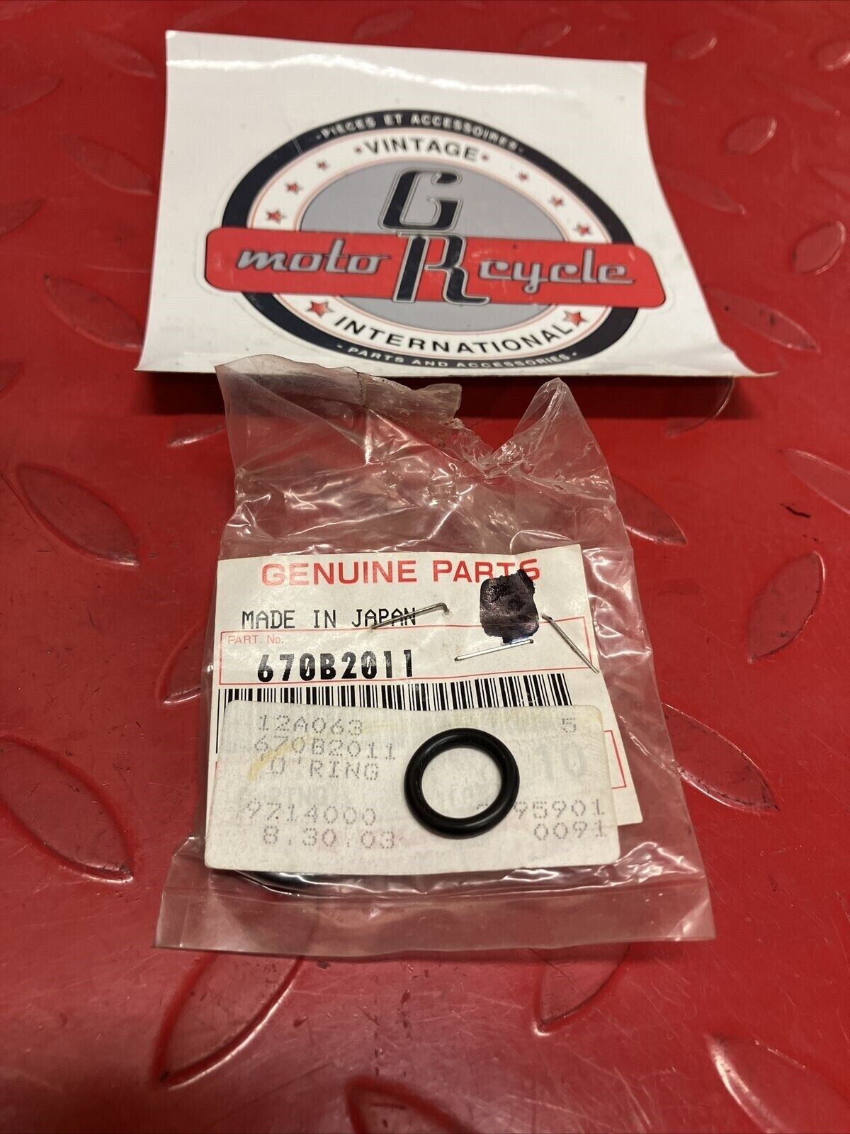NOS KAWASAKI O-RING 670B2011 K14