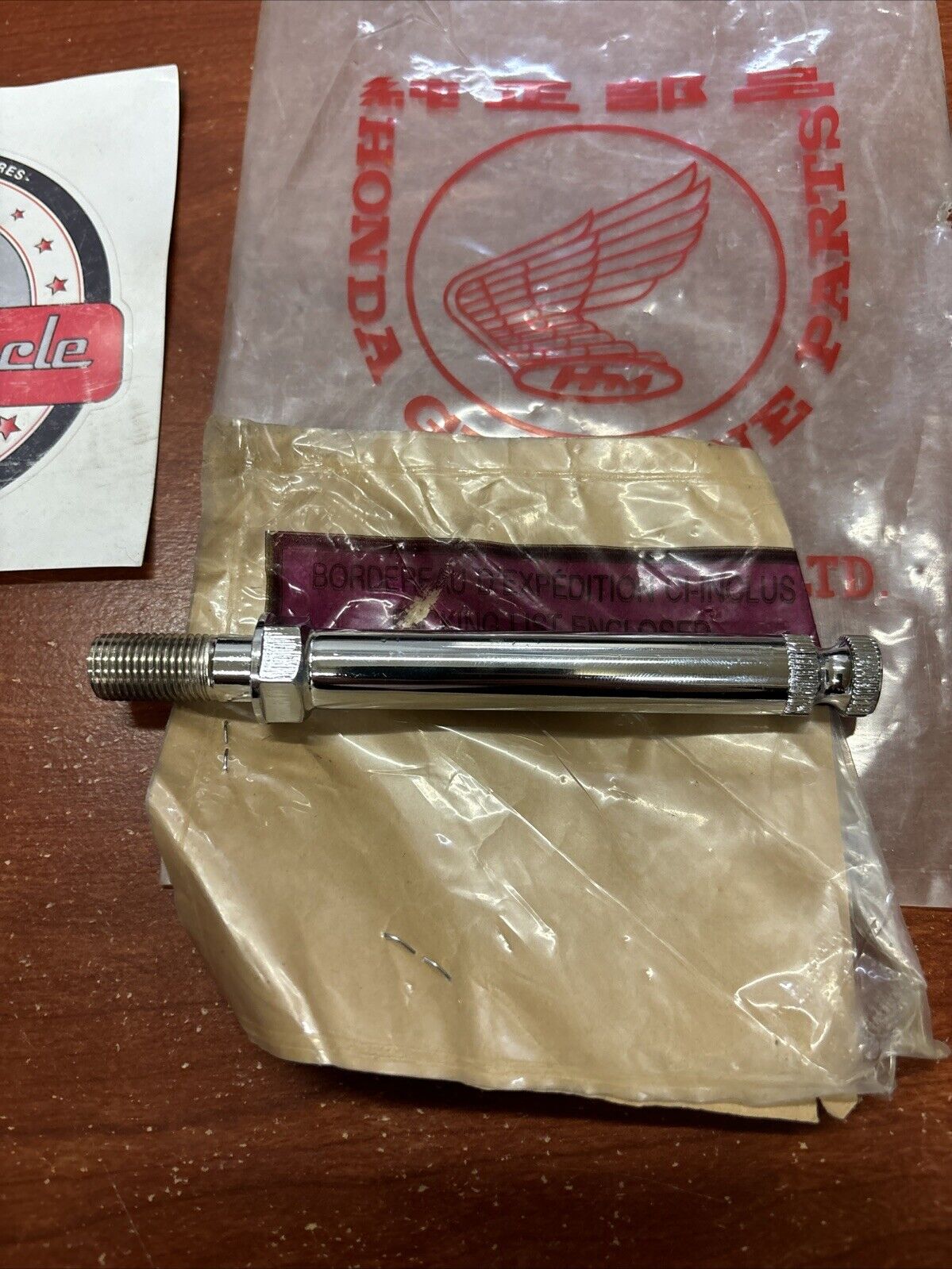 NOS Honda CB250 CB400 FRONT WINKER BOLT 90154-413-013 SUB 90154-413-003 H156