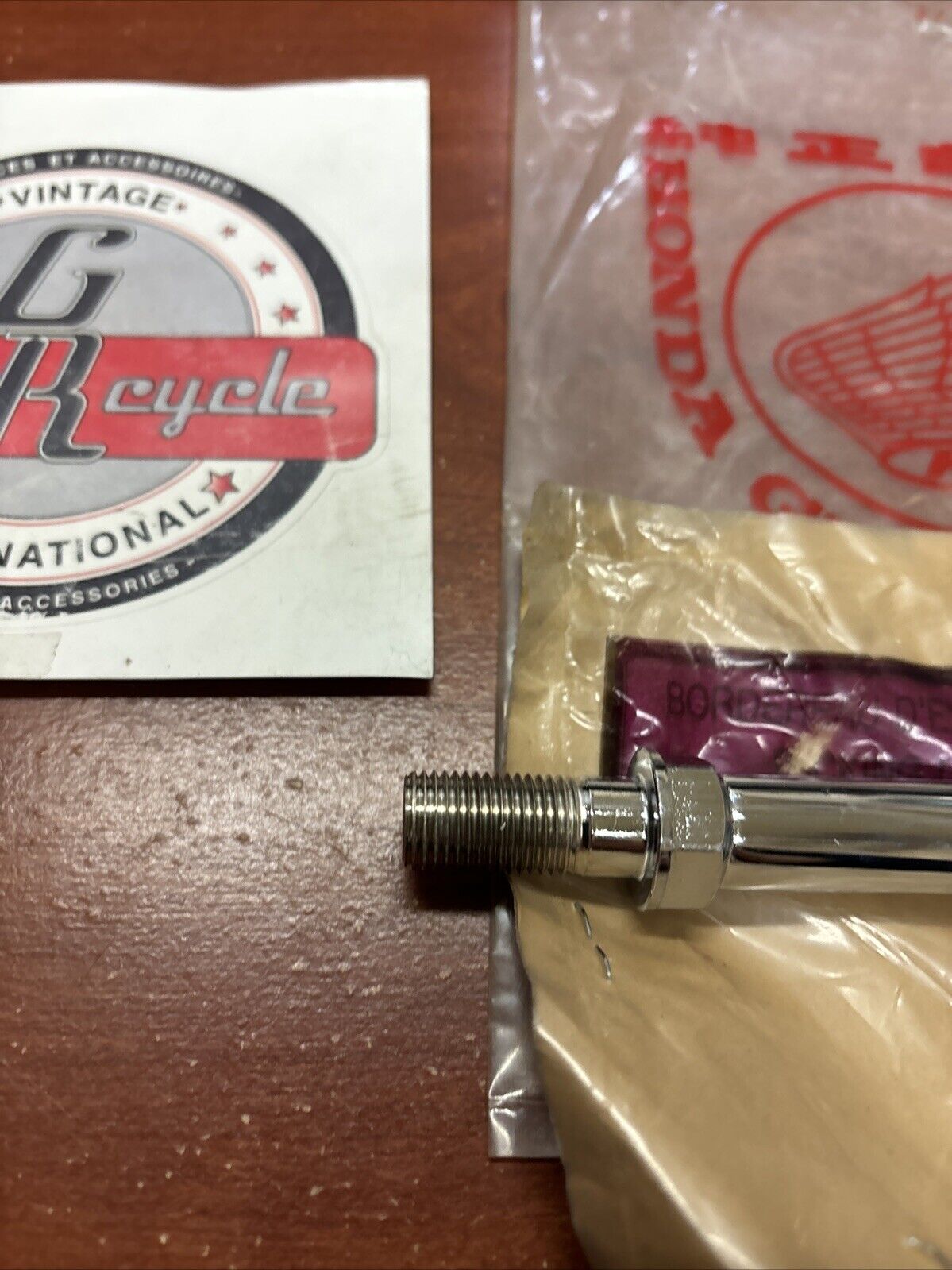 NOS Honda CB250 CB400 FRONT WINKER BOLT 90154-413-013 SUB 90154-413-003 H156