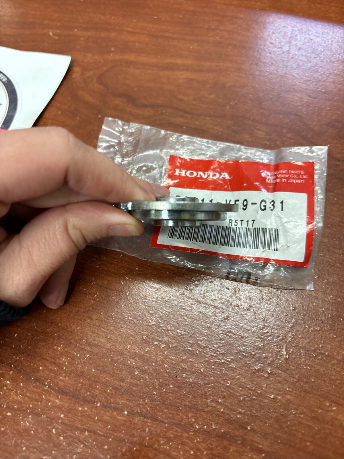 NOS Honda BLADE HOLDER A 20MM 72611-VF9-G31 H155