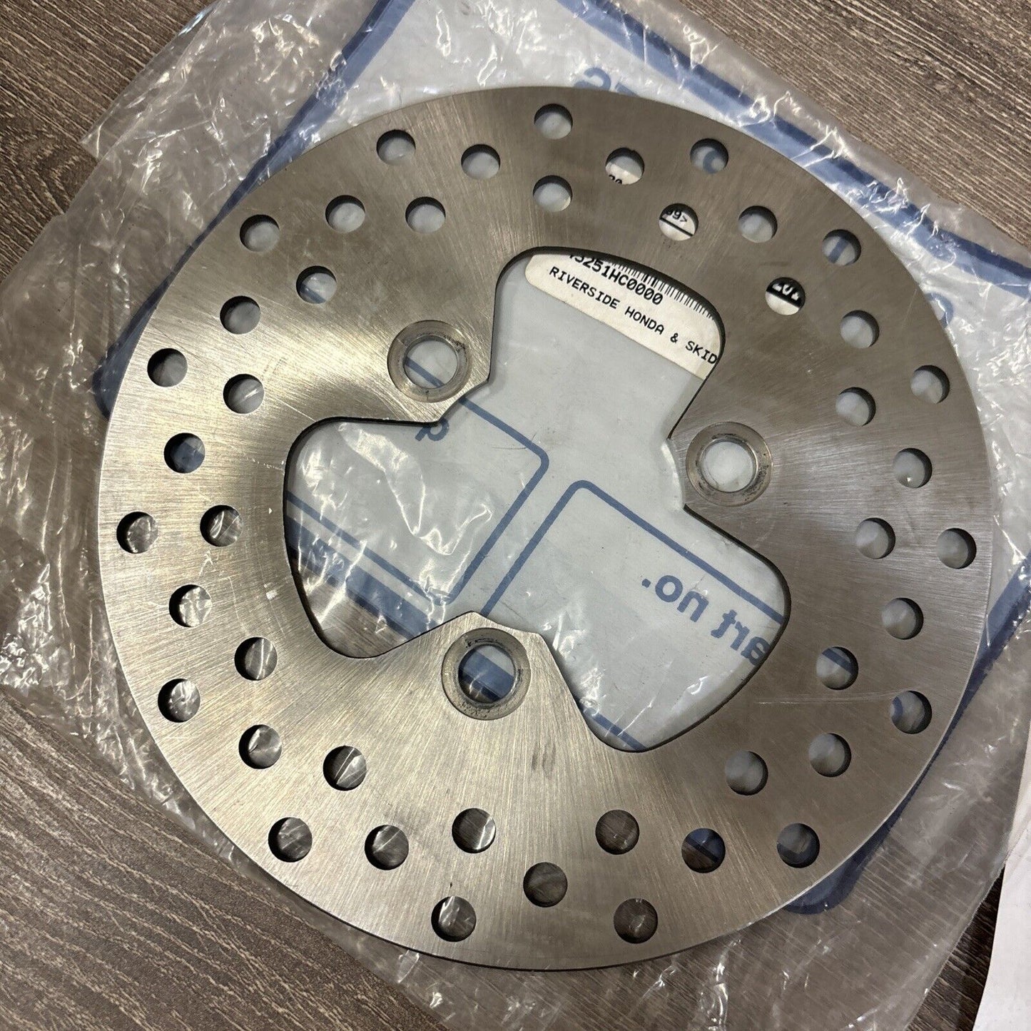 NOS Honda TRX250R TRX250X TRX300EX FRONT BRAKE DISK 45251-HC0-000 H114