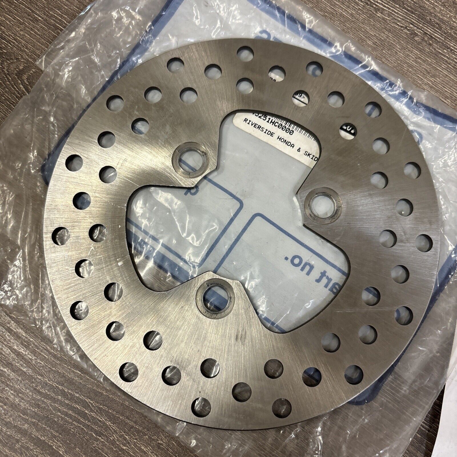 NOS Honda TRX250R TRX250X TRX300EX FRONT BRAKE DISK 45251-HC0-000 H114
