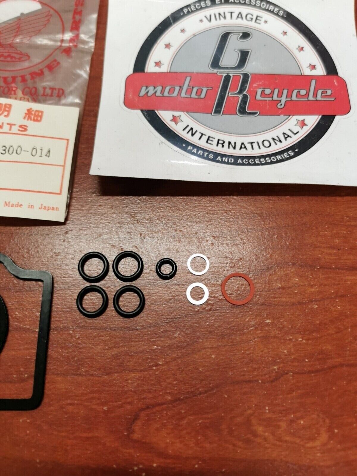 NOS Honda CB750K,F,K1,K2,K3,K4,K5 CARBURETOR GASKET KIT 16010-300-014 H64