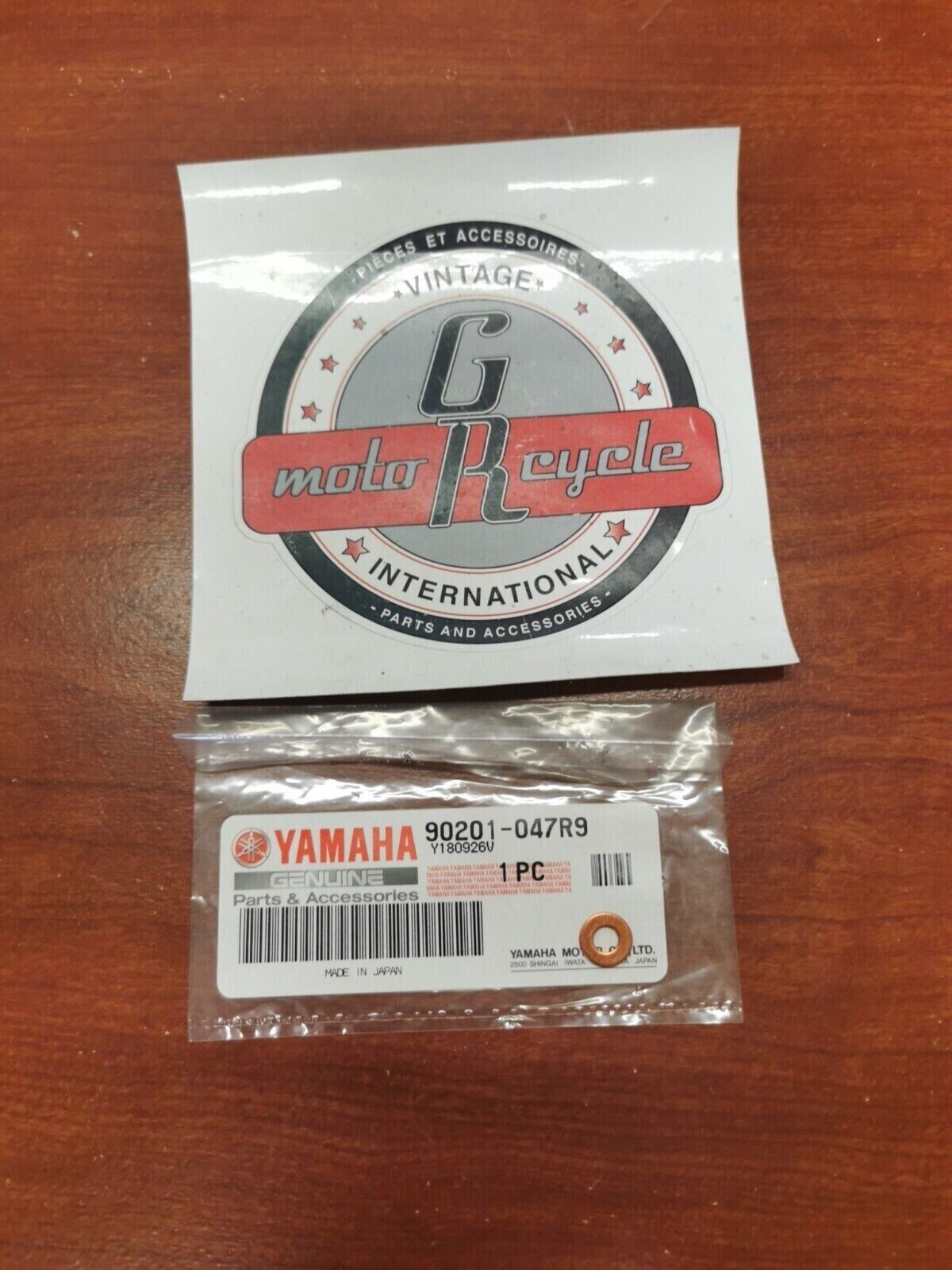 NOS Yamaha YXE10 YXF10 YXE85 YXM70 YFM35 YXC70 PLATE WASHER 90201-047R9-00 Y83