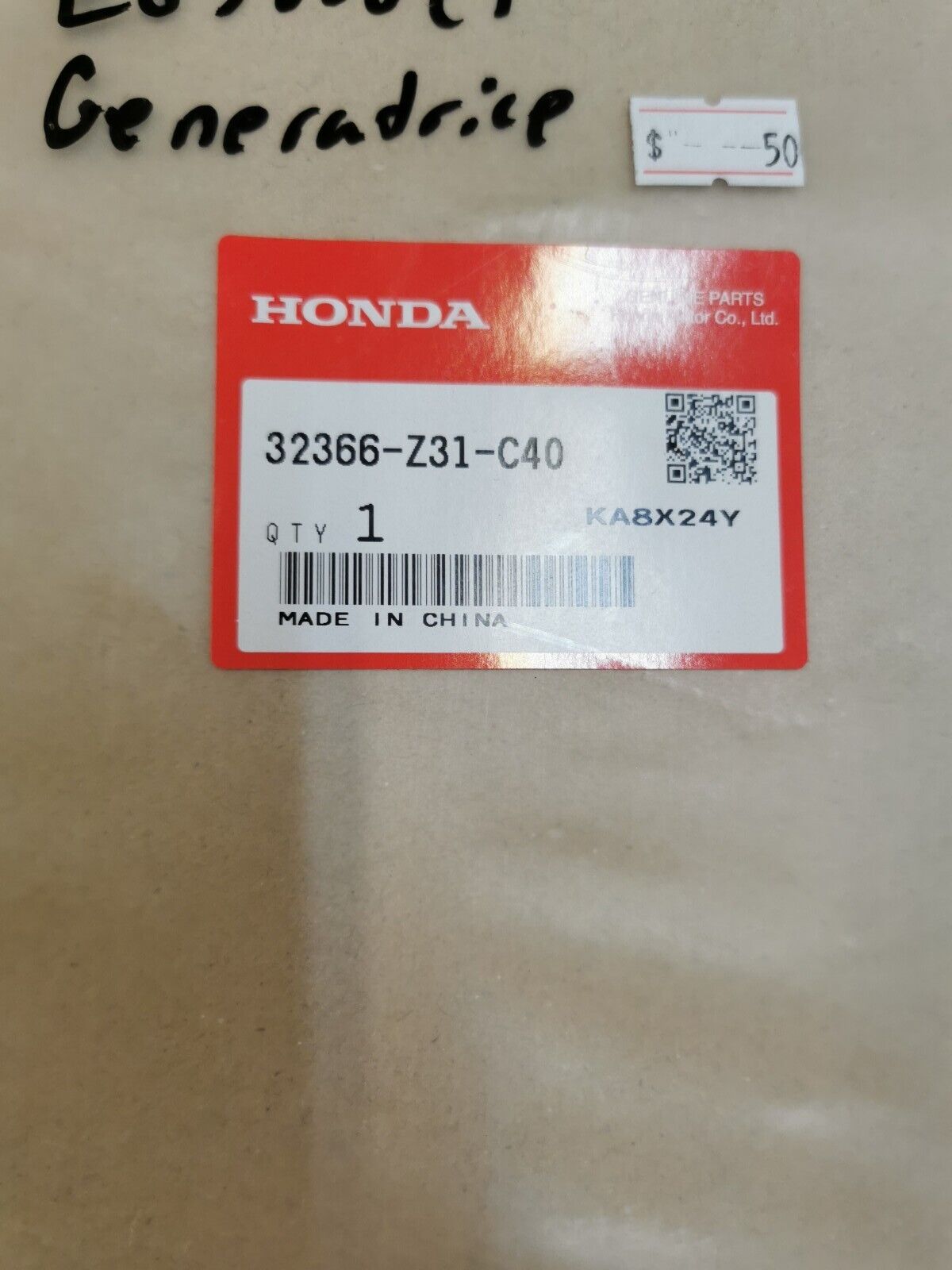 NOS Honda  EG6500CL EG6500CT generator control panel 32366-Z31-C40 H13