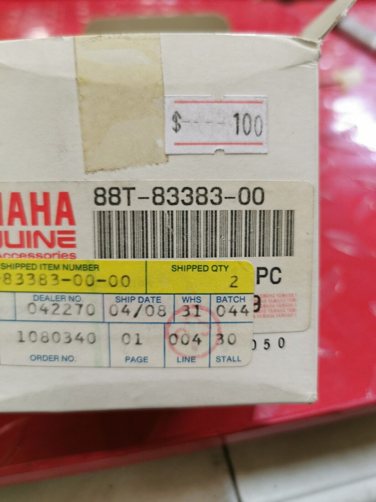 NOS Yamaha VMAX500 VMAX600 VT480 BUZZER 88T-83383-00-00 Y19