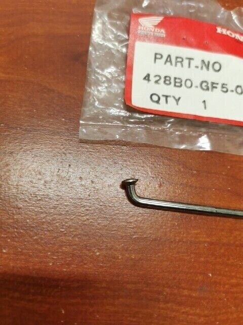 NOS Honda 1983 - 1985 CR50R CR60R REAR WHEEL SPOKE B SOLD EACH 428B0-GF5-000 H73