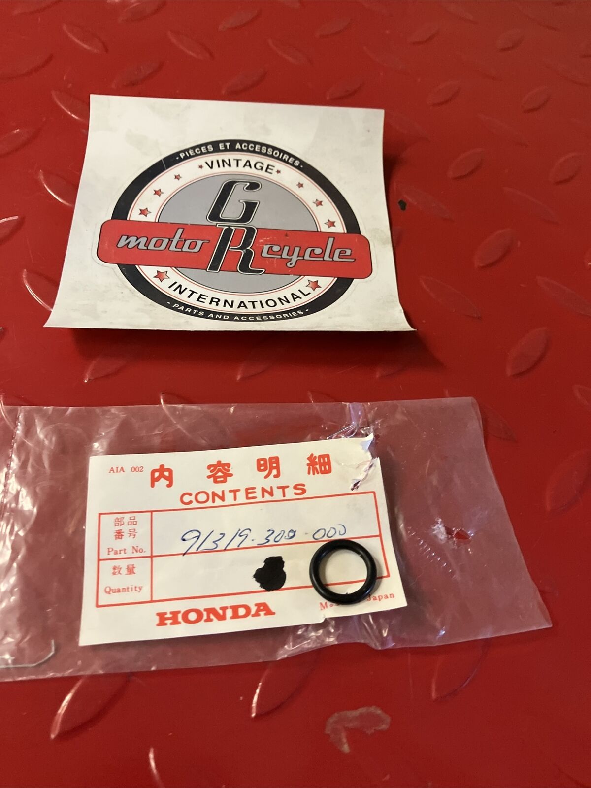 NEW NOS HONDA O RING 91319-300-000 H24