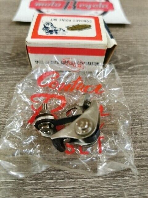 NOS MGW HONDA CB350 F CB400 LEFT  IGNITION CONTACT POINTS 30204-333-004 J60