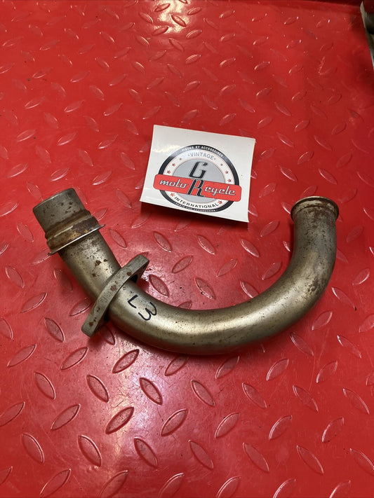 Yamaha RD400 1977 Left exhaust pipe header 1976 1978 3
