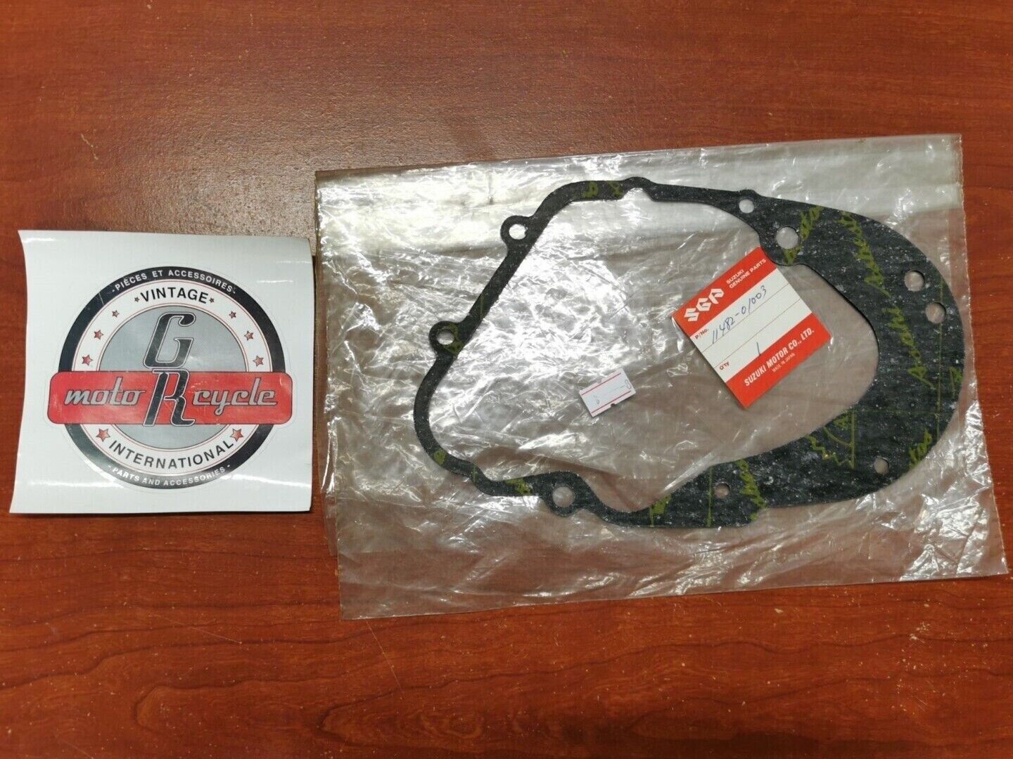 NOS Suzuki 1968 50M15 50M12 CRANKCASE RIGHT COVER GASKET 11482-01003 S31