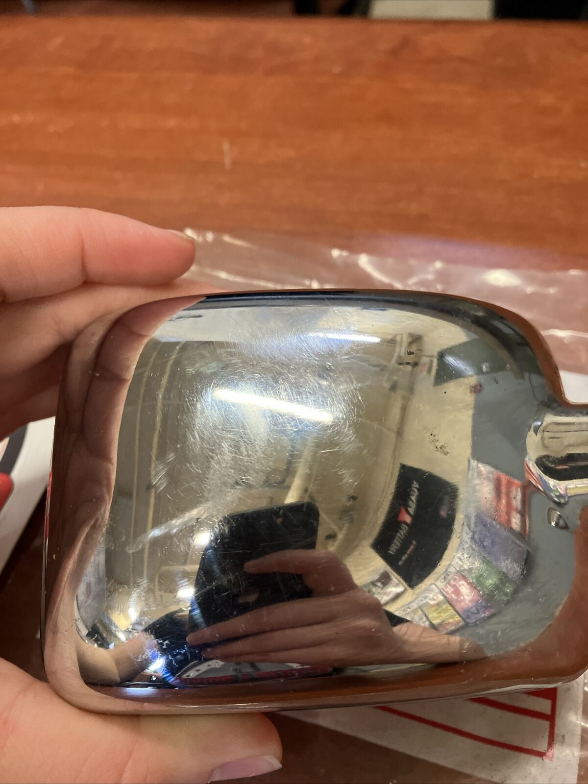 NOS Yamaha XS1100 REAR FLASHER LIGHT CHROME 2H7-83330-70-93 SUB 2H7-83330-7 Y165