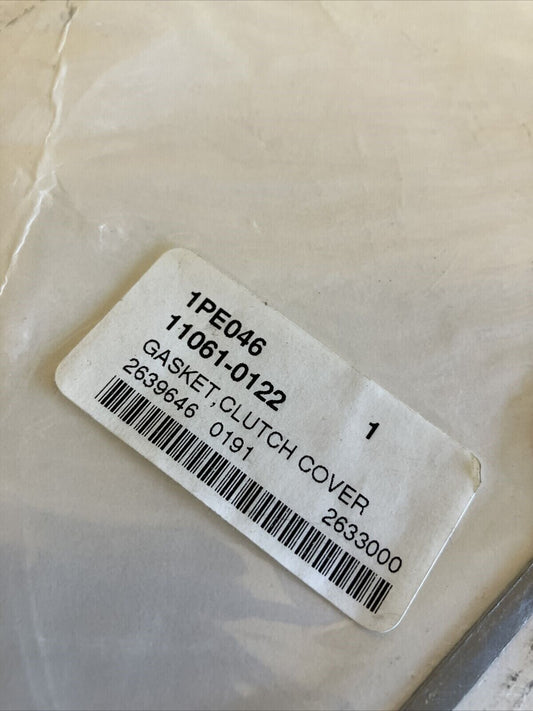 NEW NOS Kawasaki KX85 KX100 CLUTCH COVER GASKET 11061-0122 SUB 11009-1971 K10