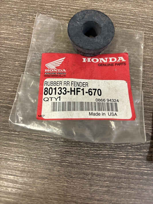 NOS Honda TRX200 TRX200D REAR FENDER RUBBER 80133-HF1-670 H123