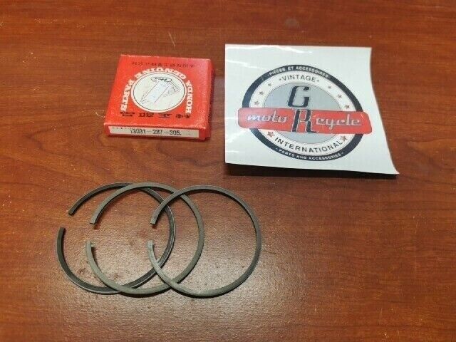 NOS Honda XL175 K1 PISTON RING SET 0.50 13031-287-305 SUB. 13031-391-004 H78