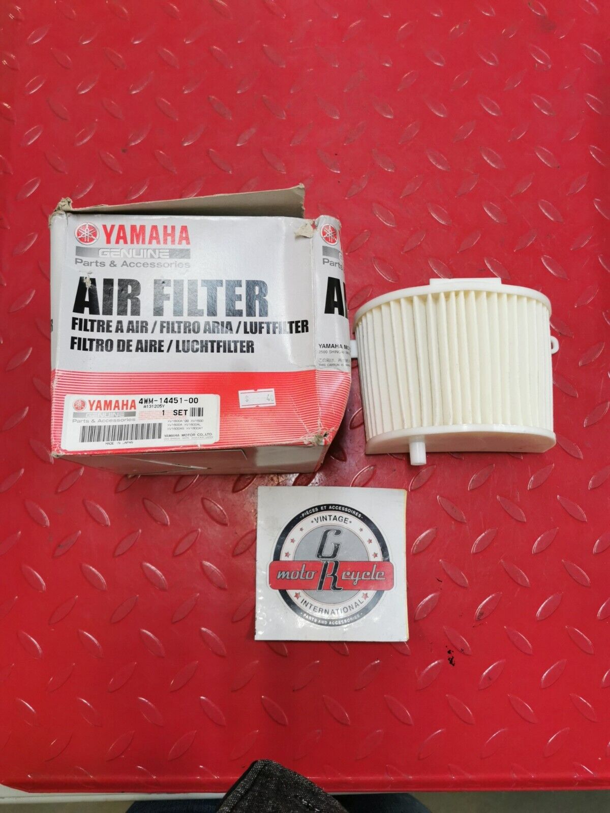 NOS Yamaha 1999 - 2003 XV1600 AIR FILTER 4WM-14451-00-00 Y41