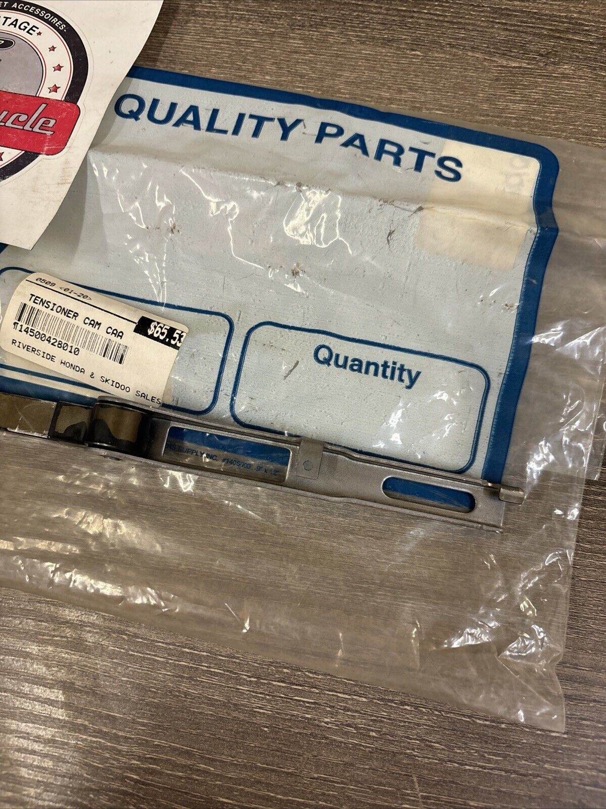 NOS Honda XL250S XR250 CAM CHAIN TENSIONER INCOMPLETE 14500-428-010 H139