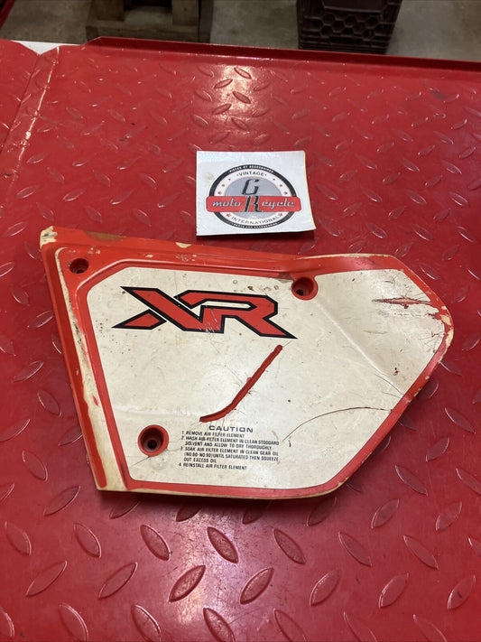 Honda XR200 1980 1981 1982 left side airbox cover panel OEM