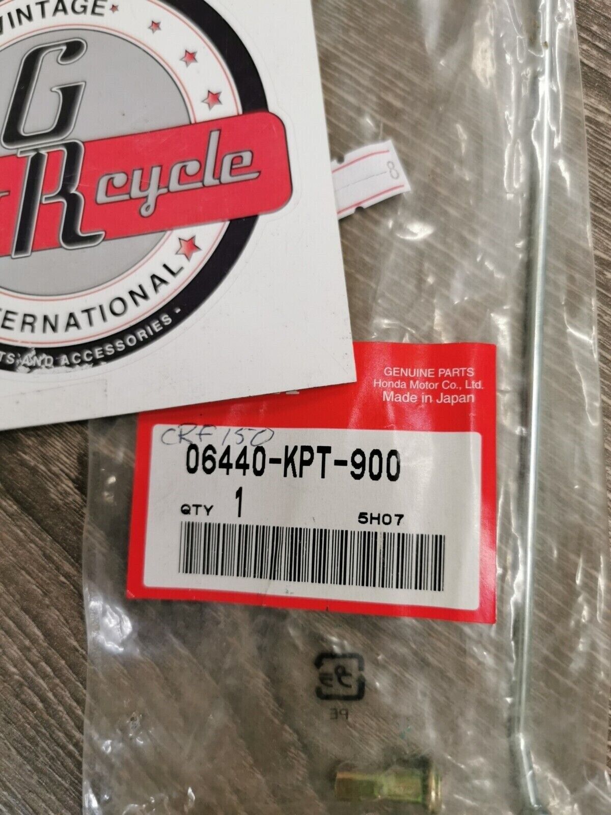 NOS HONDA CRF150F SPOKE SET 06440-KPT-A00  H56