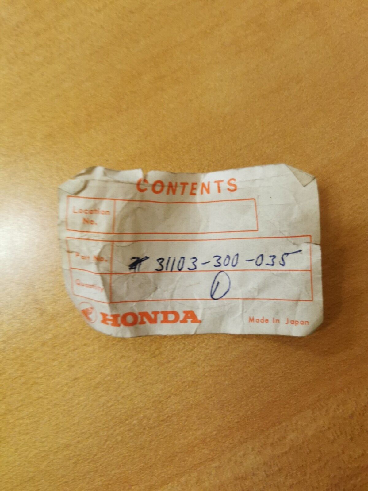 NOS HONDA CB750 COIL FIELD HITACHI 31103-300-035 H21