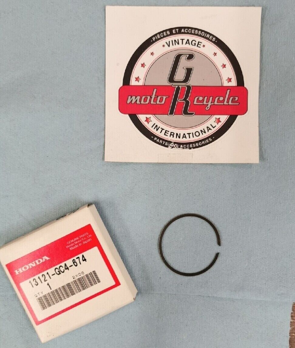 NOS HONDA CR80R 1987 - 1995  RING  PISTON RIKEN 13121-GC4-674 H47