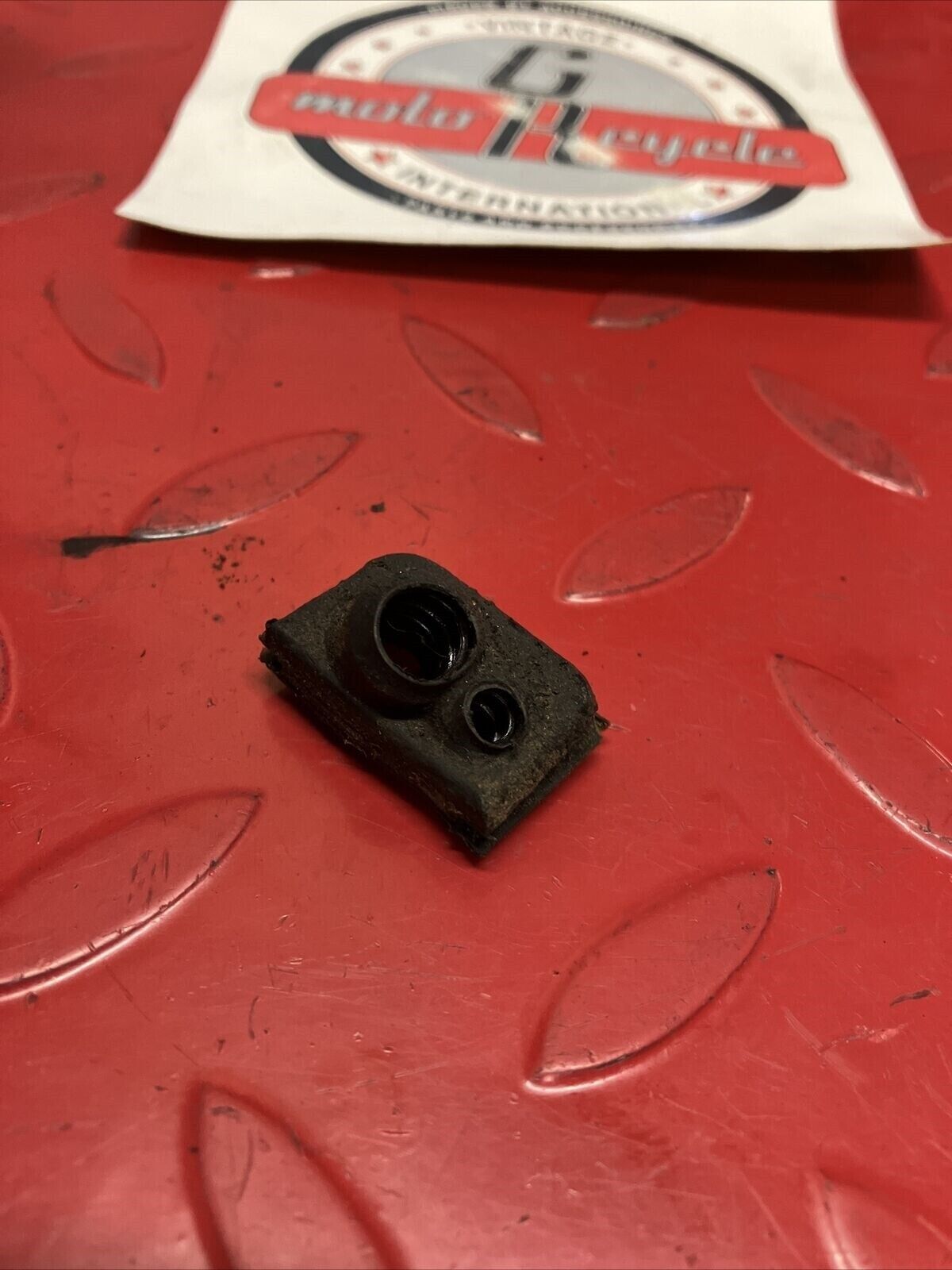 Yamaha DT250 1977 Oil pump cable pipe holder rubber grommet guide DT400 YZ25