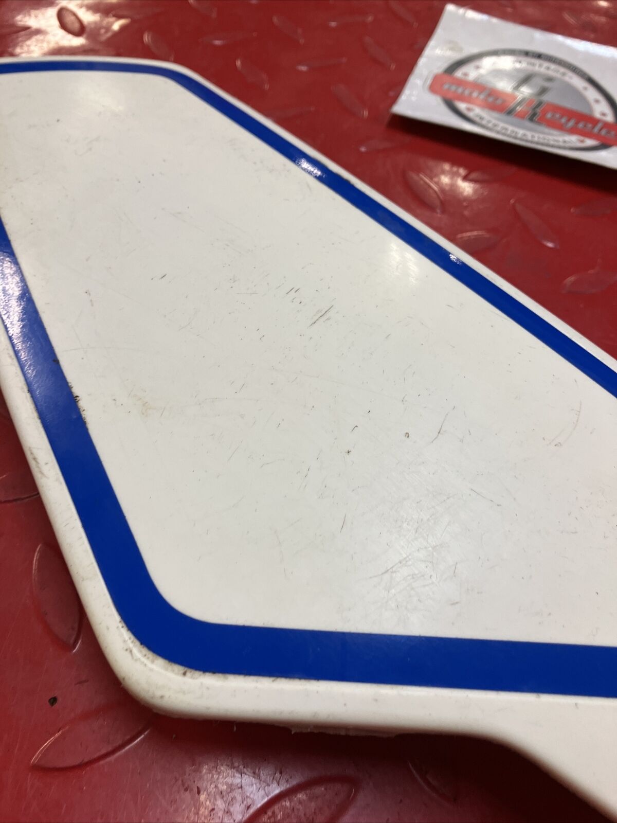 Yamaha DT50 Right side cover panel 2