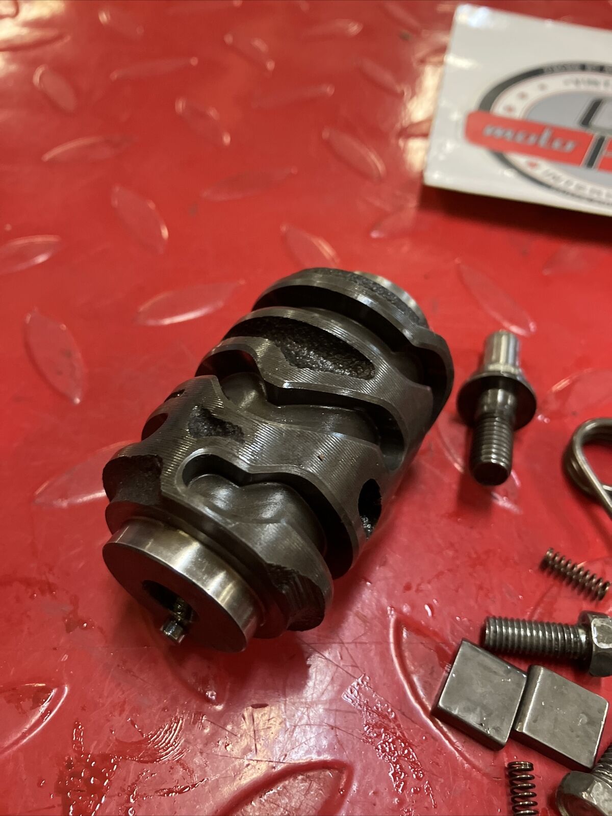 Honda CR80R 1990 transmission gearshift gear shift drum cam 24301-GBF-830