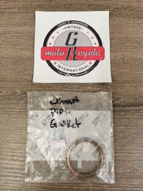 NOS YAMAHA SX500F VT500C VX500 GASKET EXHAUST PIPE 8CR-14613-00-00 Y112