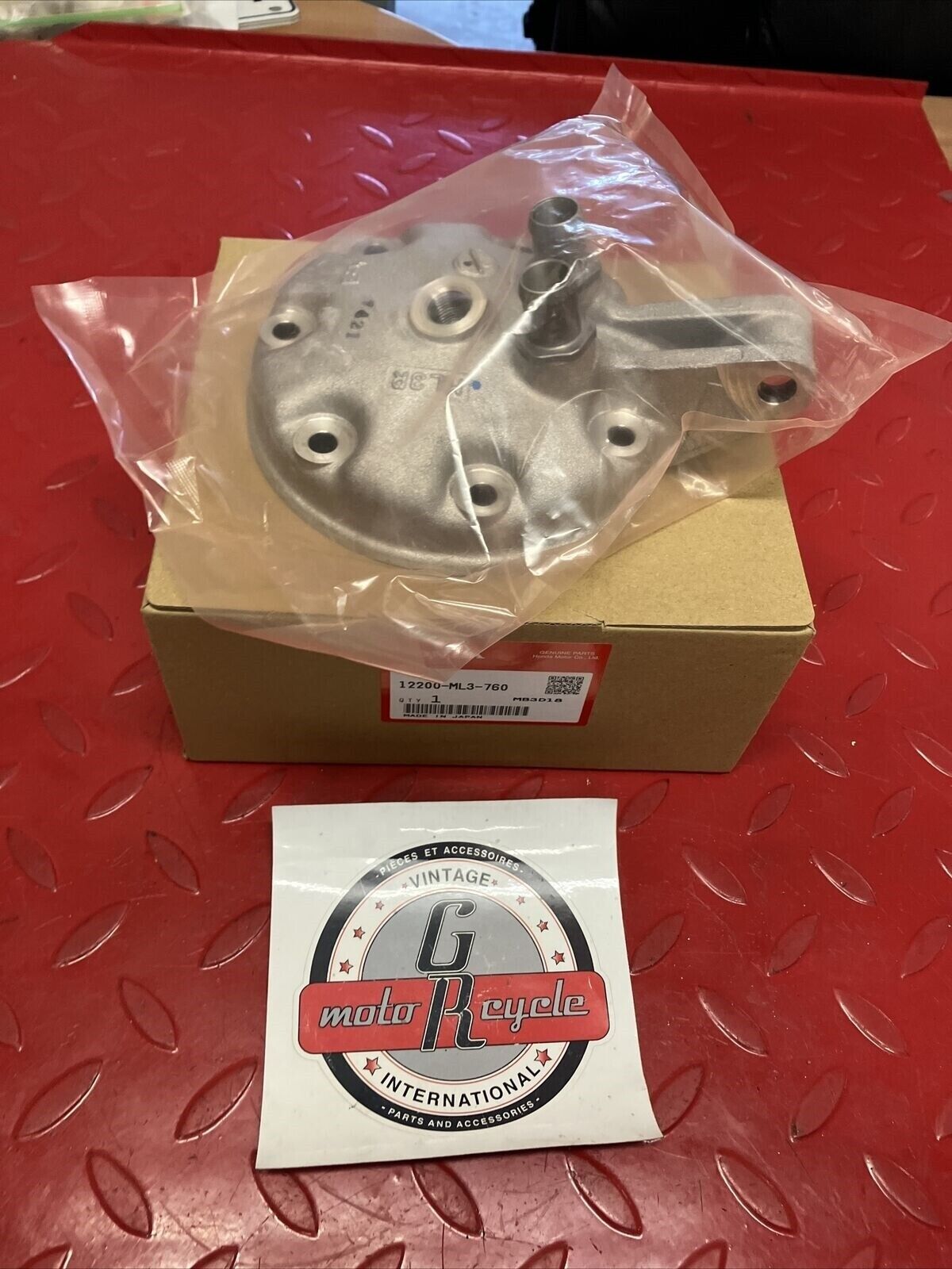 NEW HONDA CR500R 1991 - 2001 CYLINDER HEAD 12200-ML3-760 H100