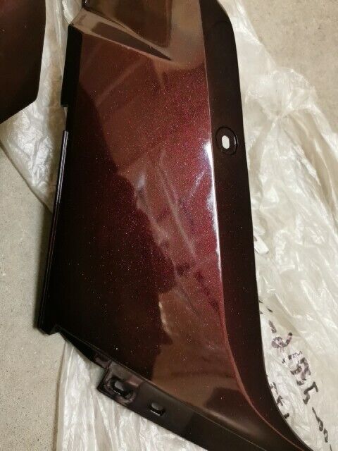 NOS Yamaha XC200 SIDE COVER FENDER OVER KIT 25G-21555-00-MX & 25G-21551-00-MX