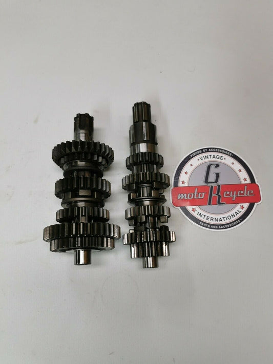 Honda XL100 1977 transmission mainshaft countershaft main counter shaft gear