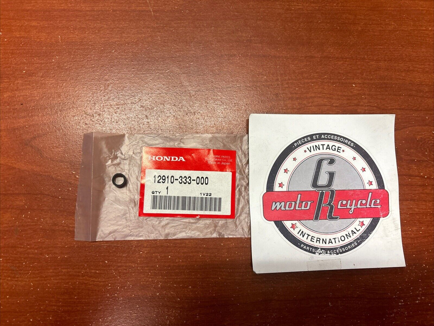 NOS Honda CB350F CB400F XL175 CYLINDER ORIFICE VALVE GASKET 12910-333-000 H140