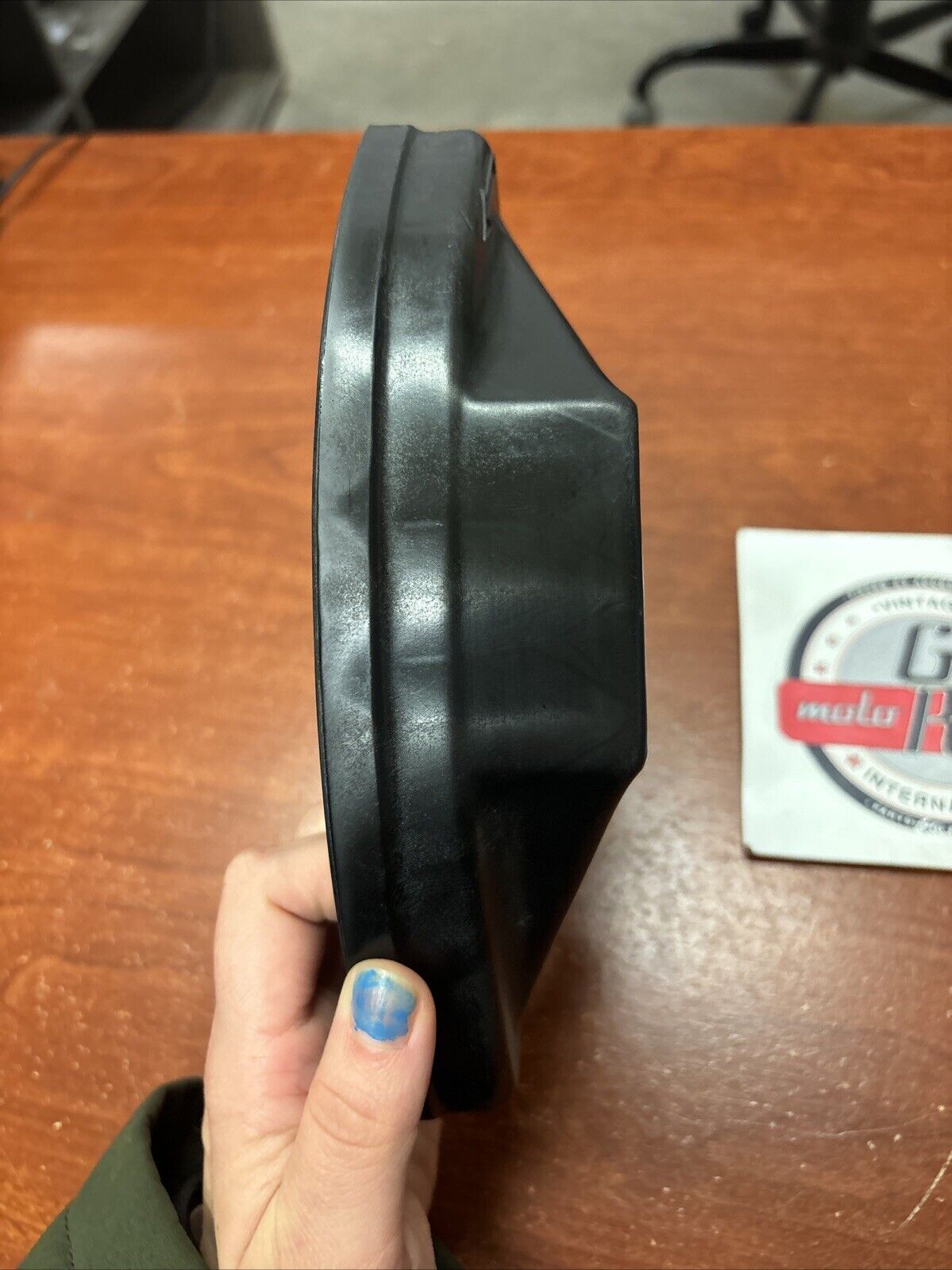 NOS Honda UMK422 K1 GRASS DEFLECTOR 76247-VF9-G30 H175