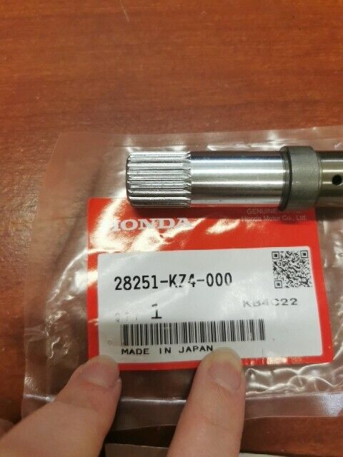 NOS Honda CR125R CRF250R CRF250X KICK STARTER SPINDLE 28251-KZ4-000 H57