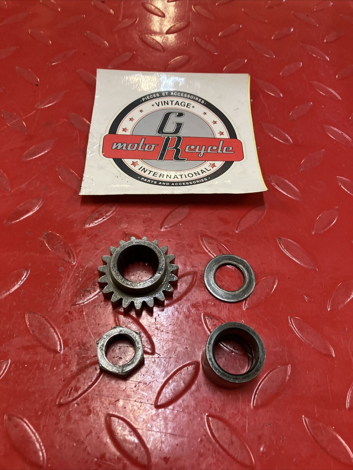 Suzuki RM125 1987 crankshaft primary drive gear