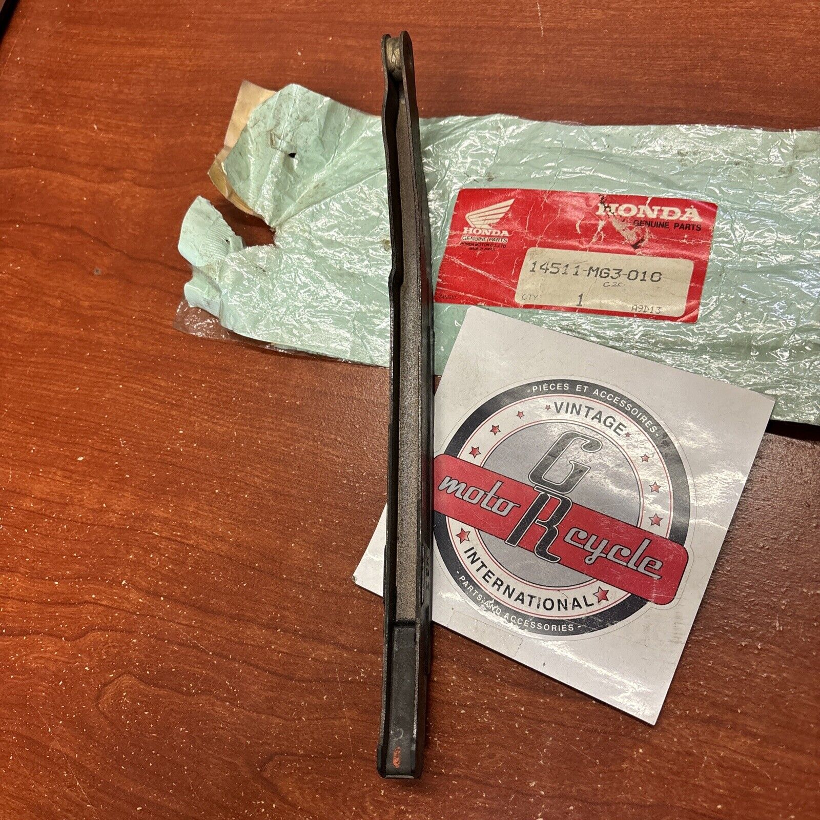 NOS Honda GB400 XBR500 XL600 XR500R XR600 CAM CHAIN TENSIONER 14511-MG3-010 H168