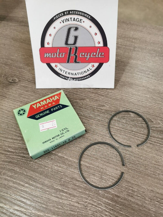 NOS YAMAHA  LT2 LT3 1967 - 1976   PISTON RING SET 0.25  305-11601-10 Y51