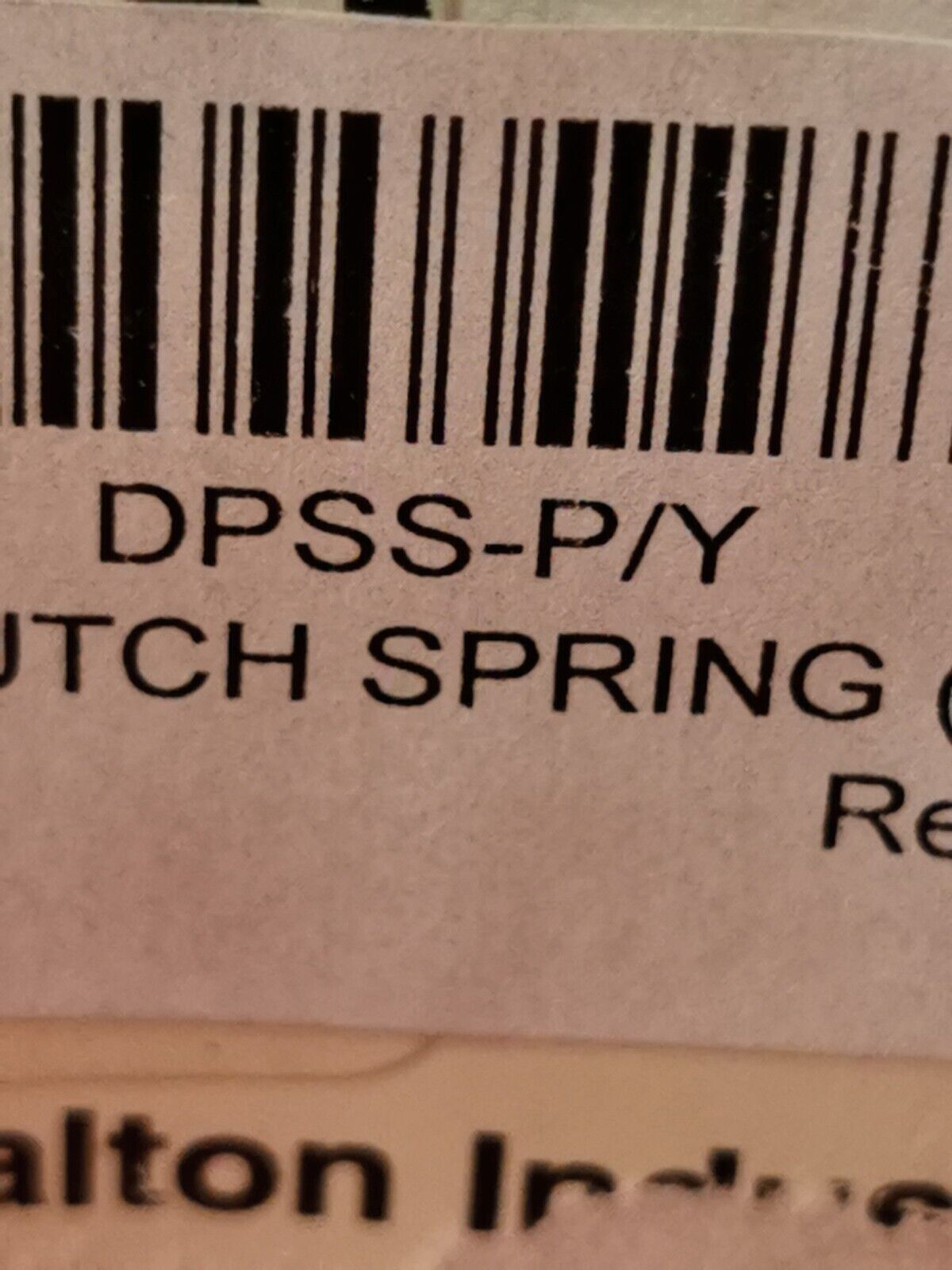 NOS DALTON CLUTCHES SUZUKI 500 VINSON ARCTIC CAT CLUTCHES SPRING DPSS-P/Y J2