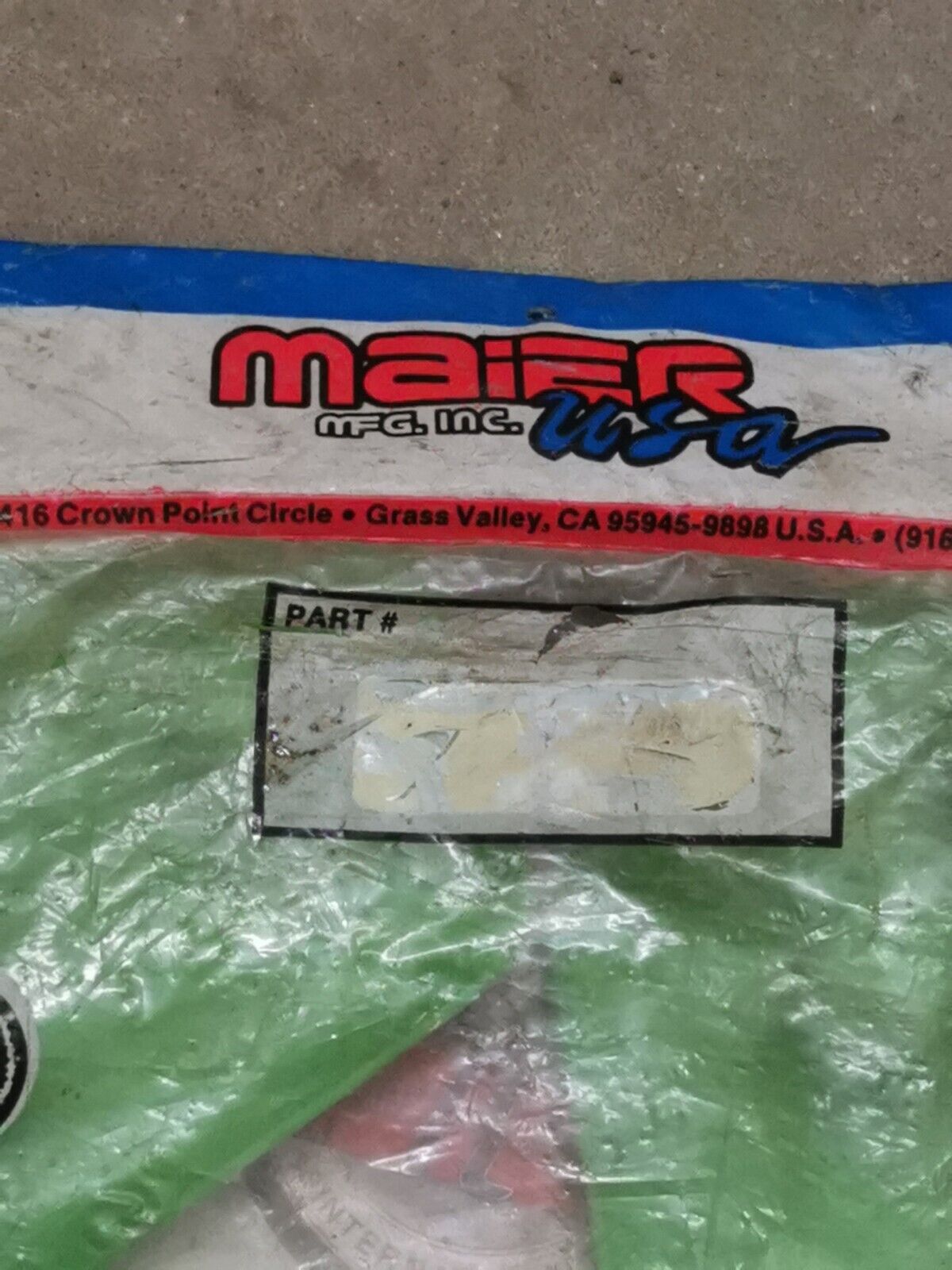 NOS MAIER KAWASAKI KX125 1990 FUEL TANK RADIATOR SCOOPS SHROUD GREEN Kit J42