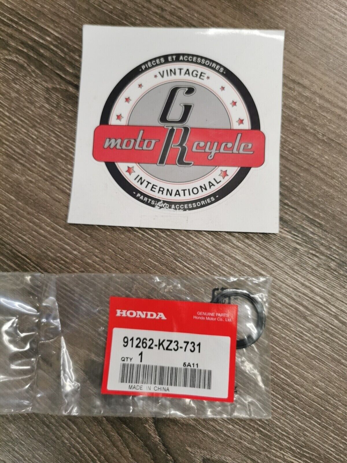 NOS HONDA CRF250 DUST SEAL 91262-KZ3-731 H54