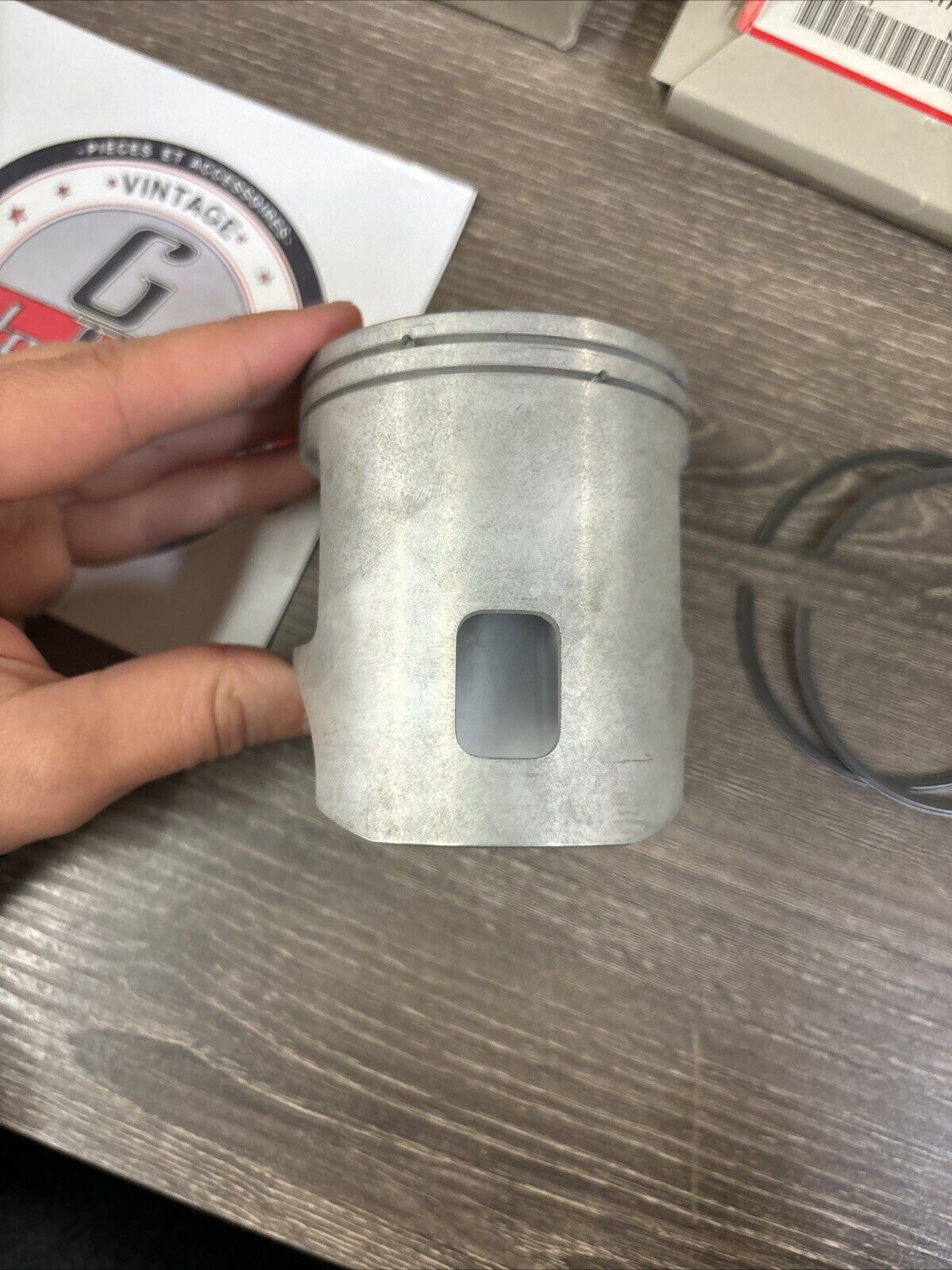 NOS Honda ATC250R TRX250 PISTON & RING O/S 0.25 13103-HA2-772 13011-HA2-003 H136