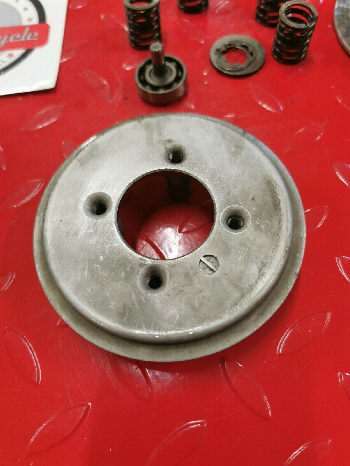 Honda XL100S 1982 complete clutch basket hub pressure plate 22100-436-000